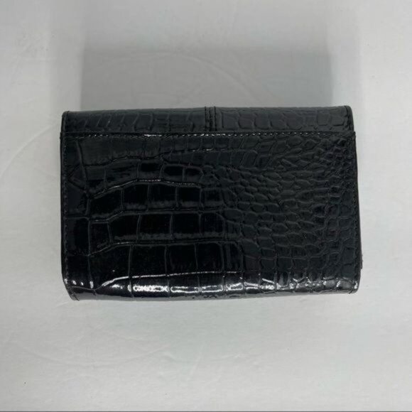 Forever 21 Black Wallet with Coin Pouch and Card Slots - Picture 2 of 6